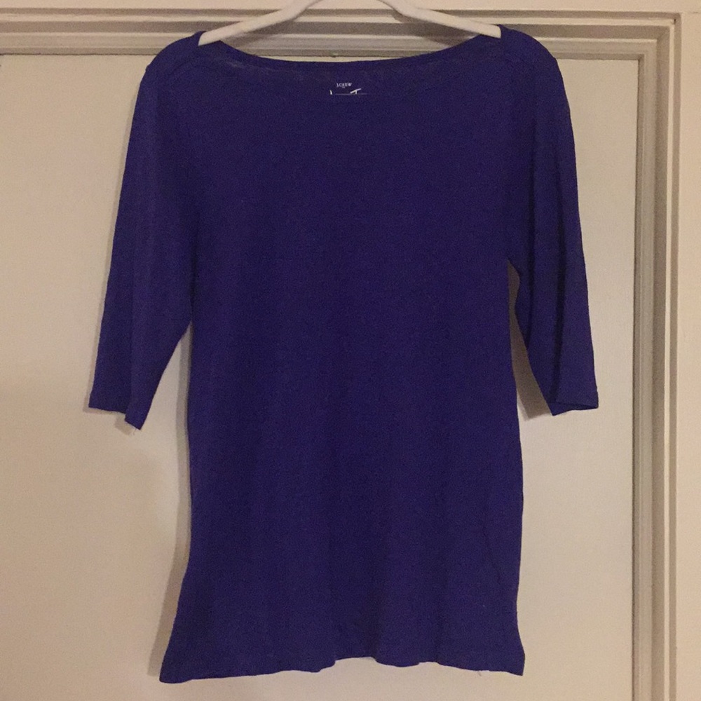J.Crew 3/4 sleeve top